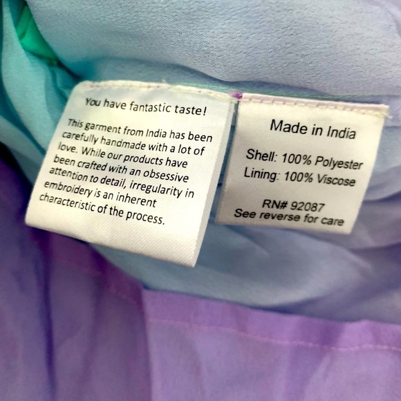 Rococo Sand emi ombré rainbow dress NWT XS - Picture 13 of 14